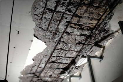 งานซ่อมแซมโครงสร้างอาคาร